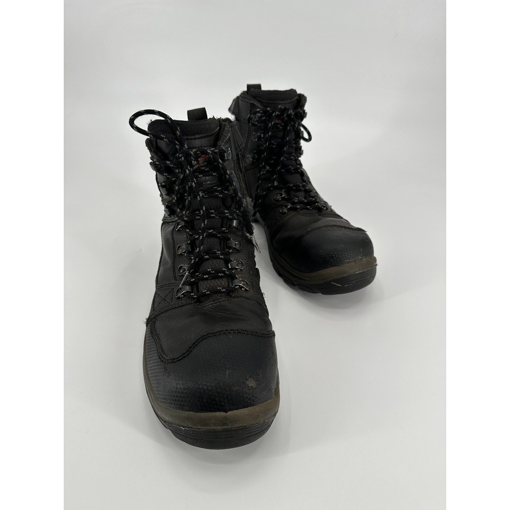 Red Wing Tradesman 6614 Men's Size 10.5D Waterproof Safety Toe Work Boot Black